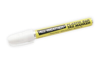 All-Weather Tag Marking Pen (White)