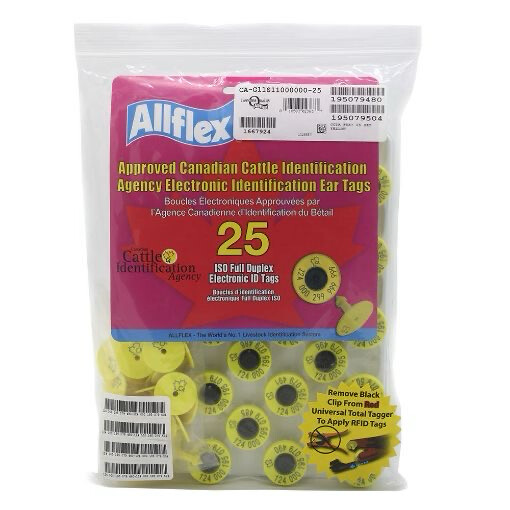 Allflex Indicator 25 Pack FDX