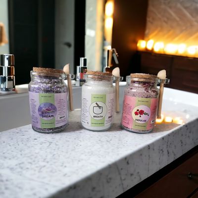 Luxury Bath Salt Set