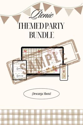 Crea el Picnic Perfecto con Nuestro Kit Temático Digital