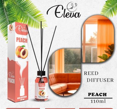 Eleva Reed Diffuser 110ml - PEACH