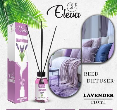 Eleva Reed Diffuser 110ml - LAVENDER
