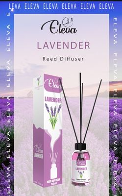 Eleva Reed Diffuser 110ml - LAVENDER