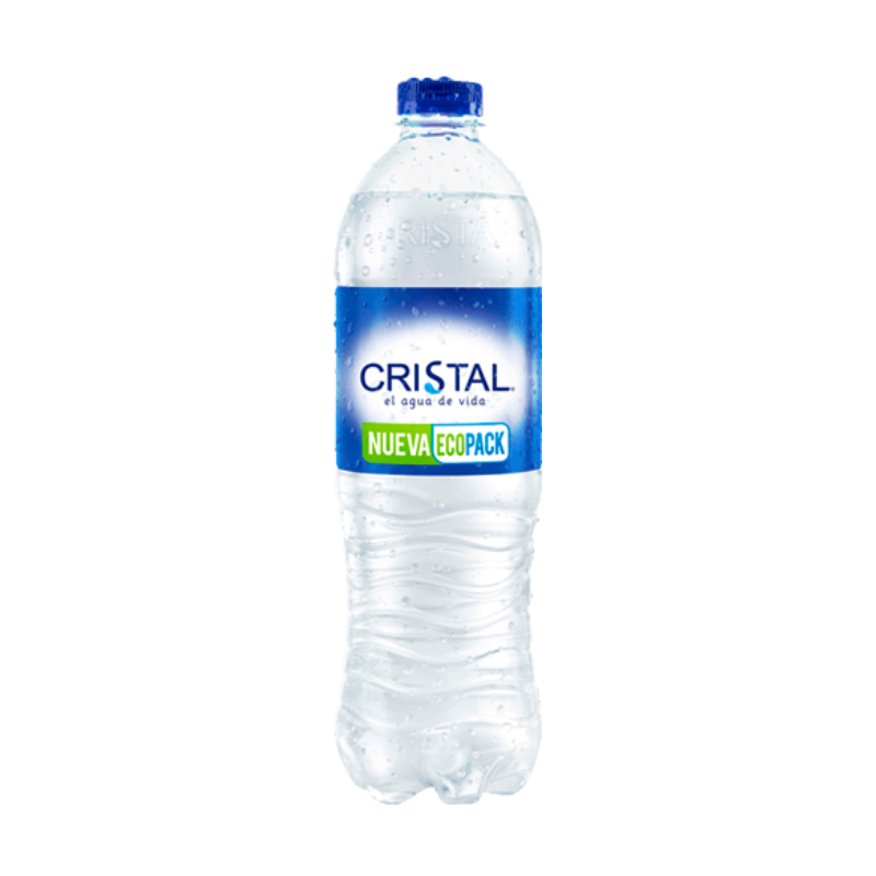 Agua cristal pet 600ml x 24