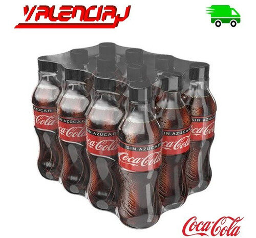 Coca-cola sin azucar 400 ml pet (12)