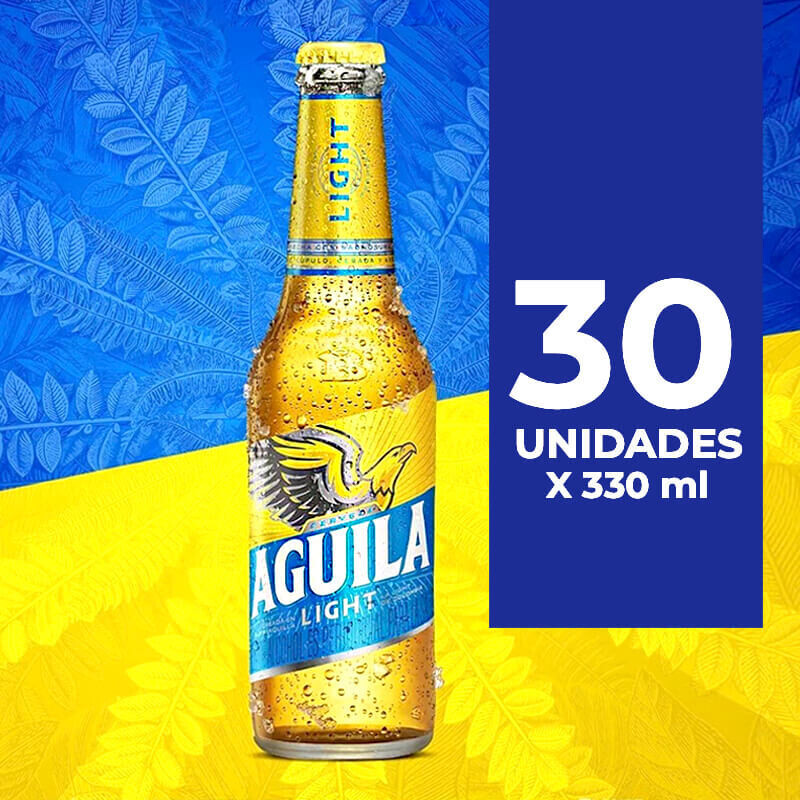 Aguila light 330cc *30