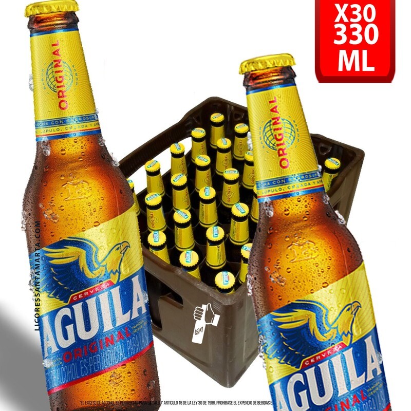Aguila botella original 330 * 30