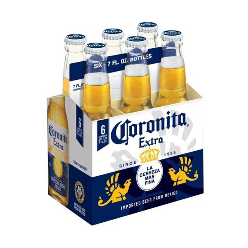 Cerveza coronita extra pack 210 ml