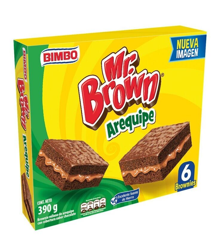 Brownie arequipe 360gr