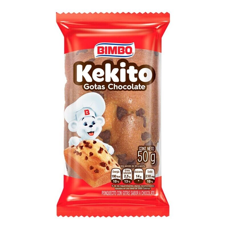 Kekito gotas choco 50gr