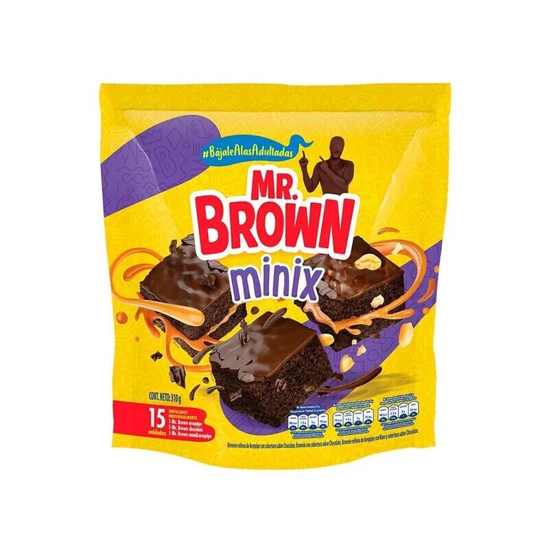 Minix brownie 310g