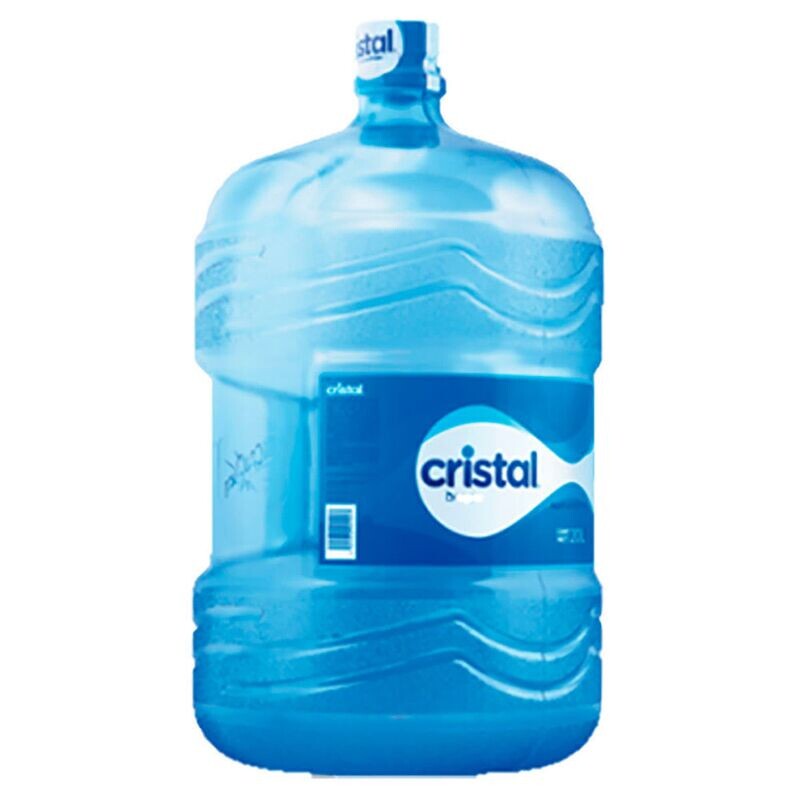 Agua cristal pet botellon 20 lts