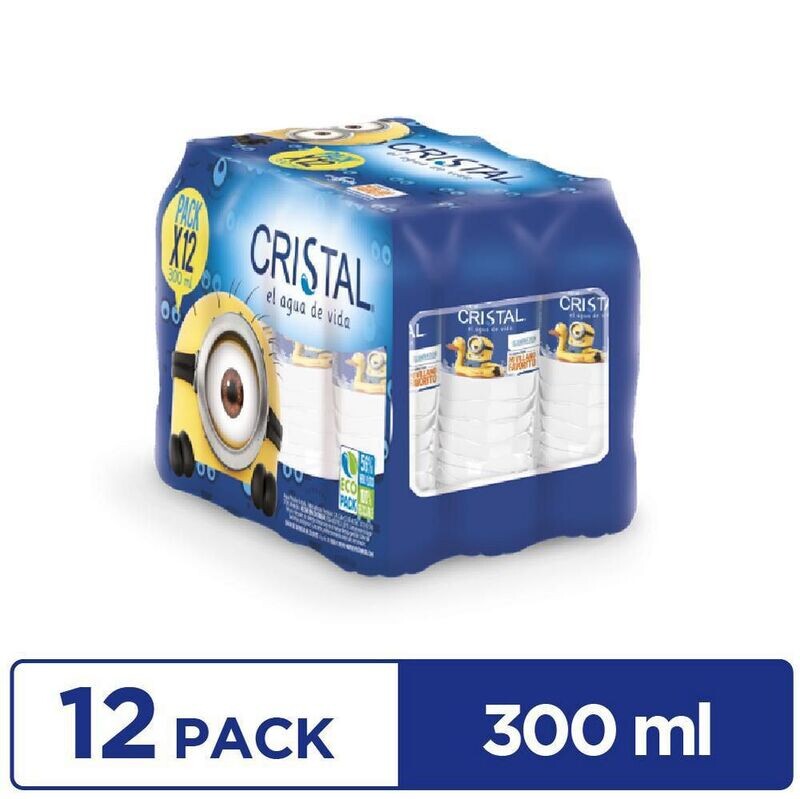 Agua cristal pet l * 12