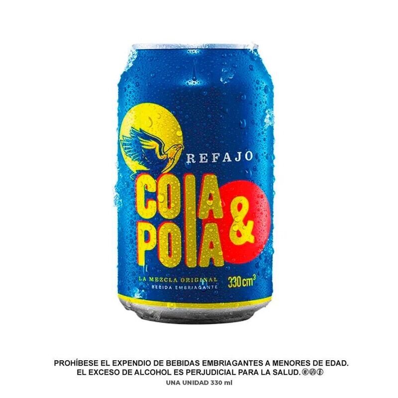Cola y pola lata 330*24