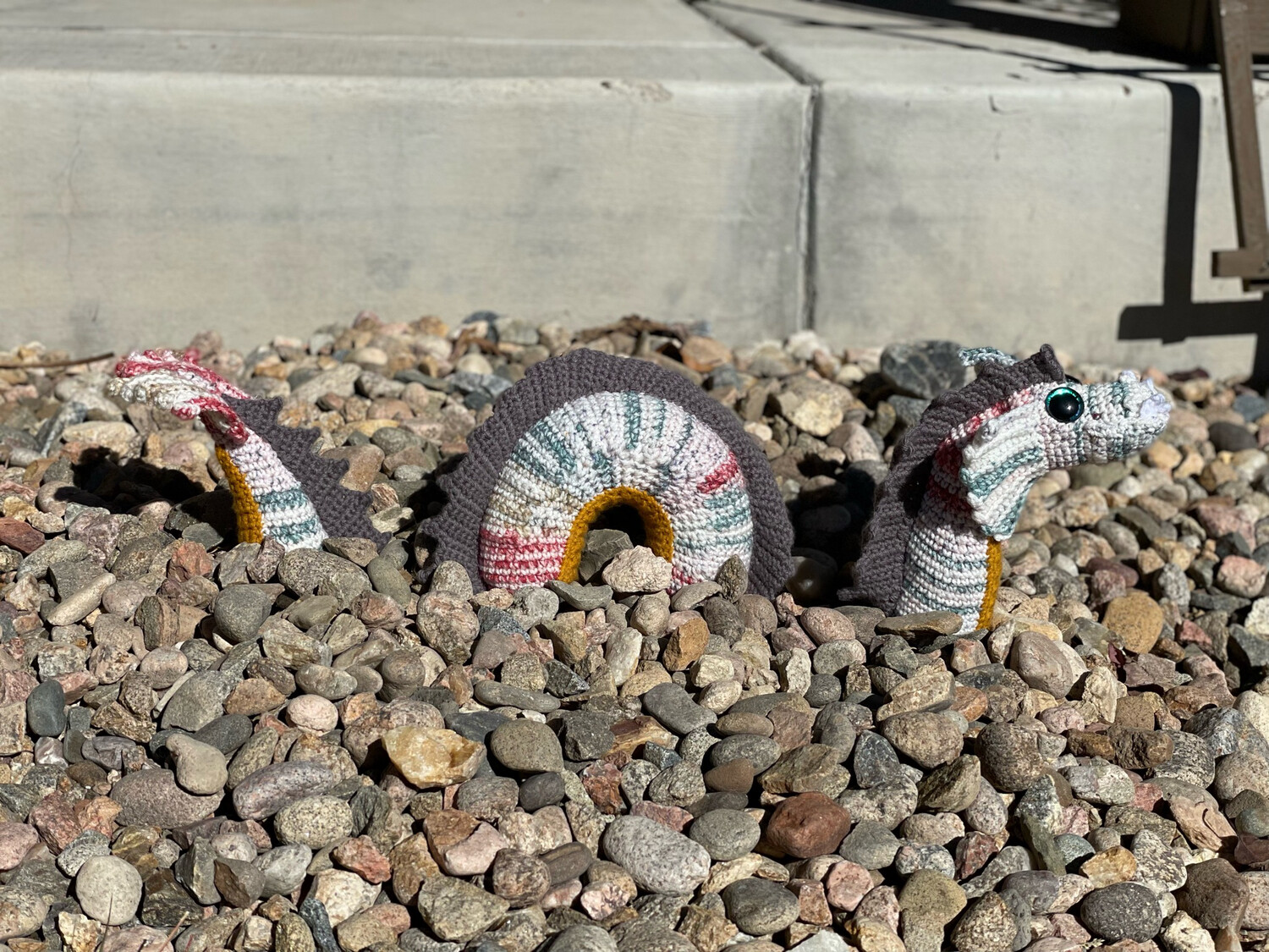 Submerged Sea Serpent (medium, 3 Pieces)