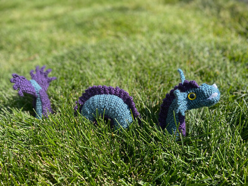 Submerged Sea serpent (small, 3 Pieces)