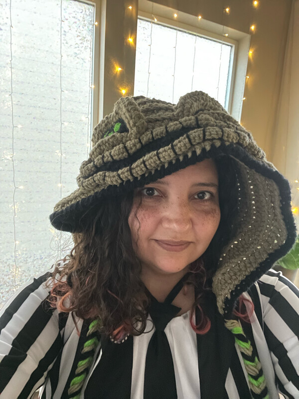 Spooky Bug Ghost Hood