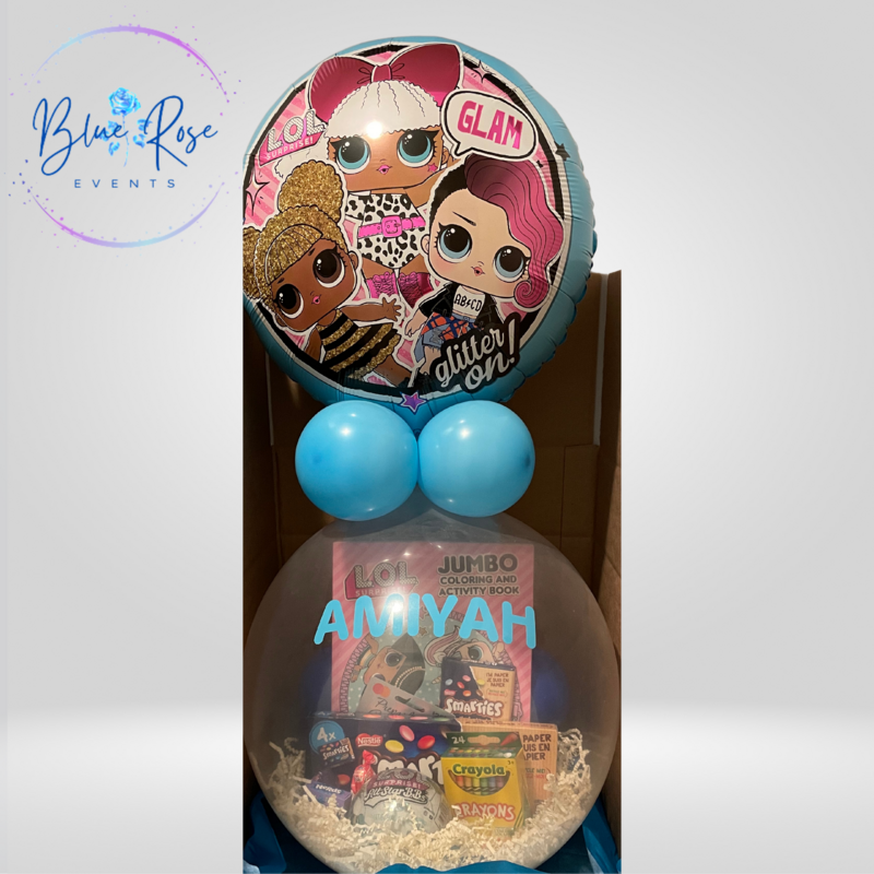 Stuffed Balloon Colouring Set Gift