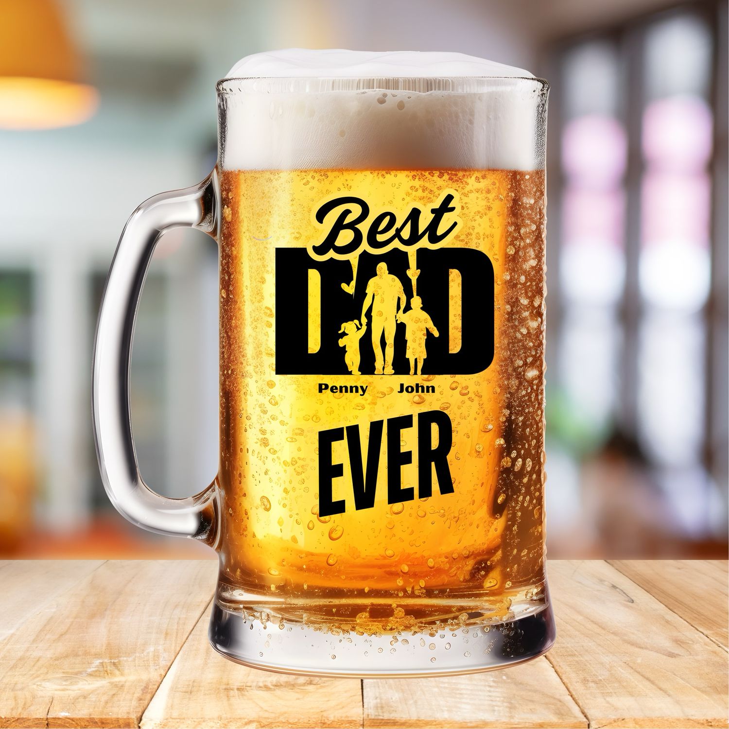 Best Dad Ever Beer Mug