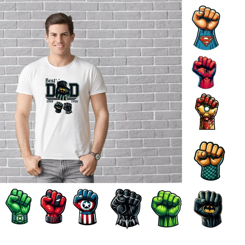 Super Hero Dad Apparel