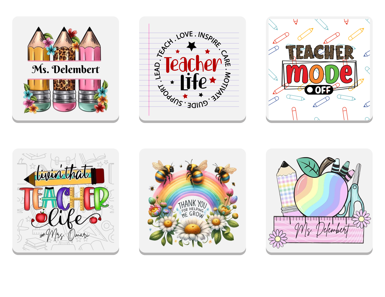 Teacher Coasters