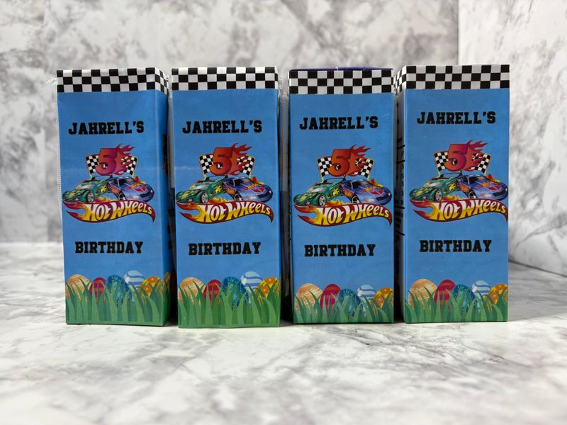Custom Juice Box Wrappers