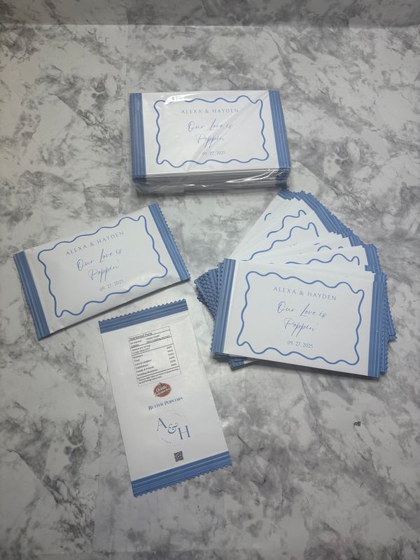 Custom Popcorn Packs