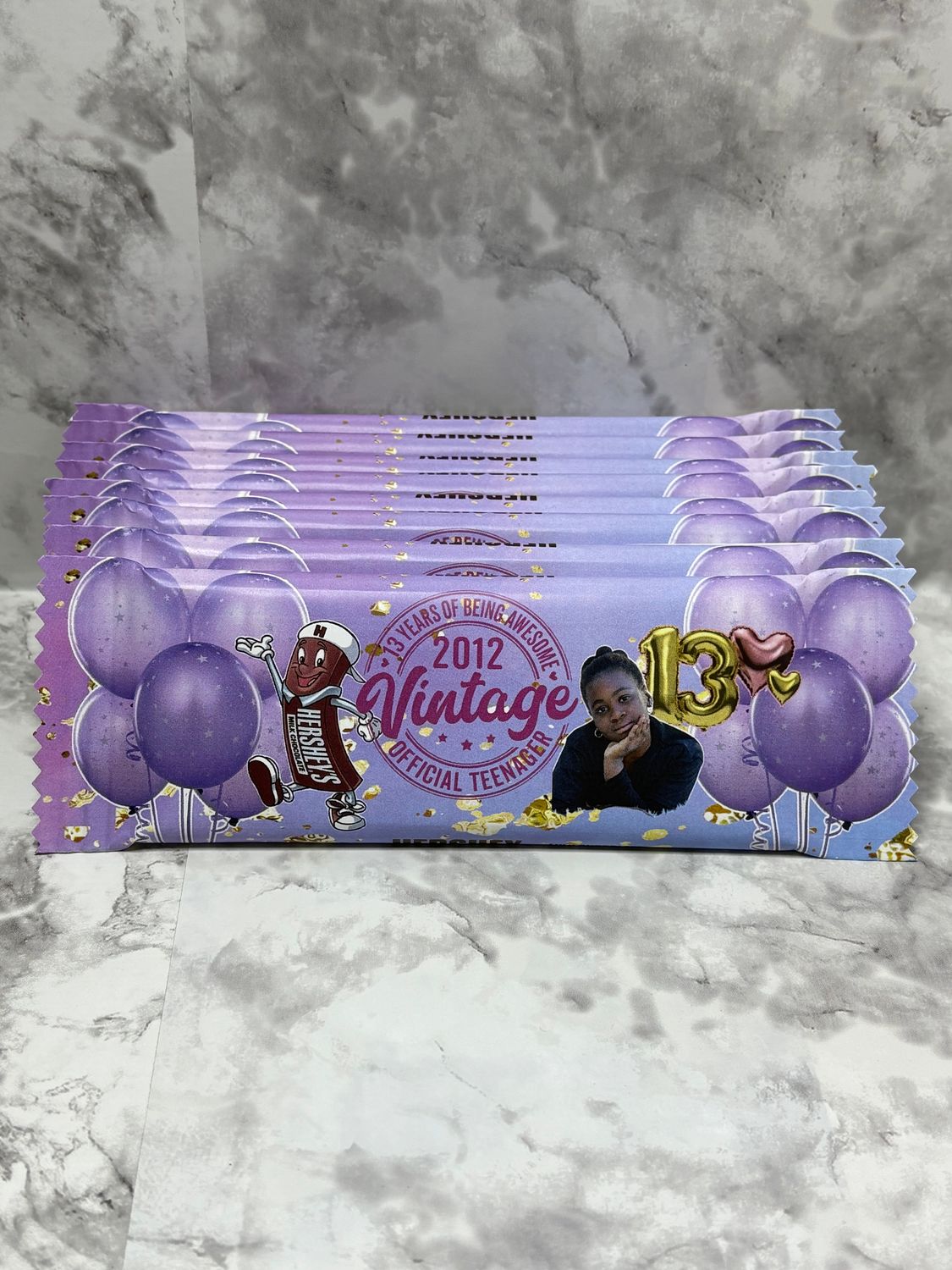 Custom Hershey Chocolate Bars