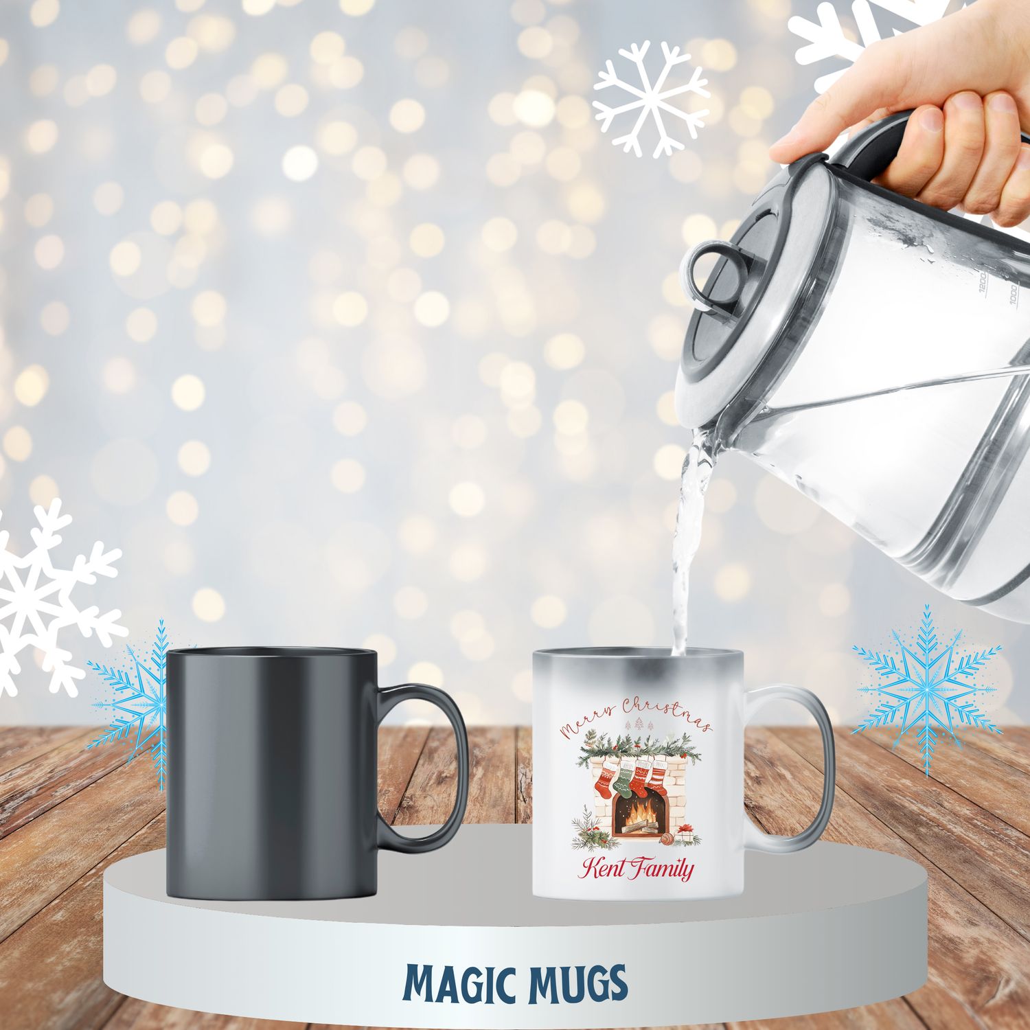 Holiday 11oz/15oz Magic Mugs