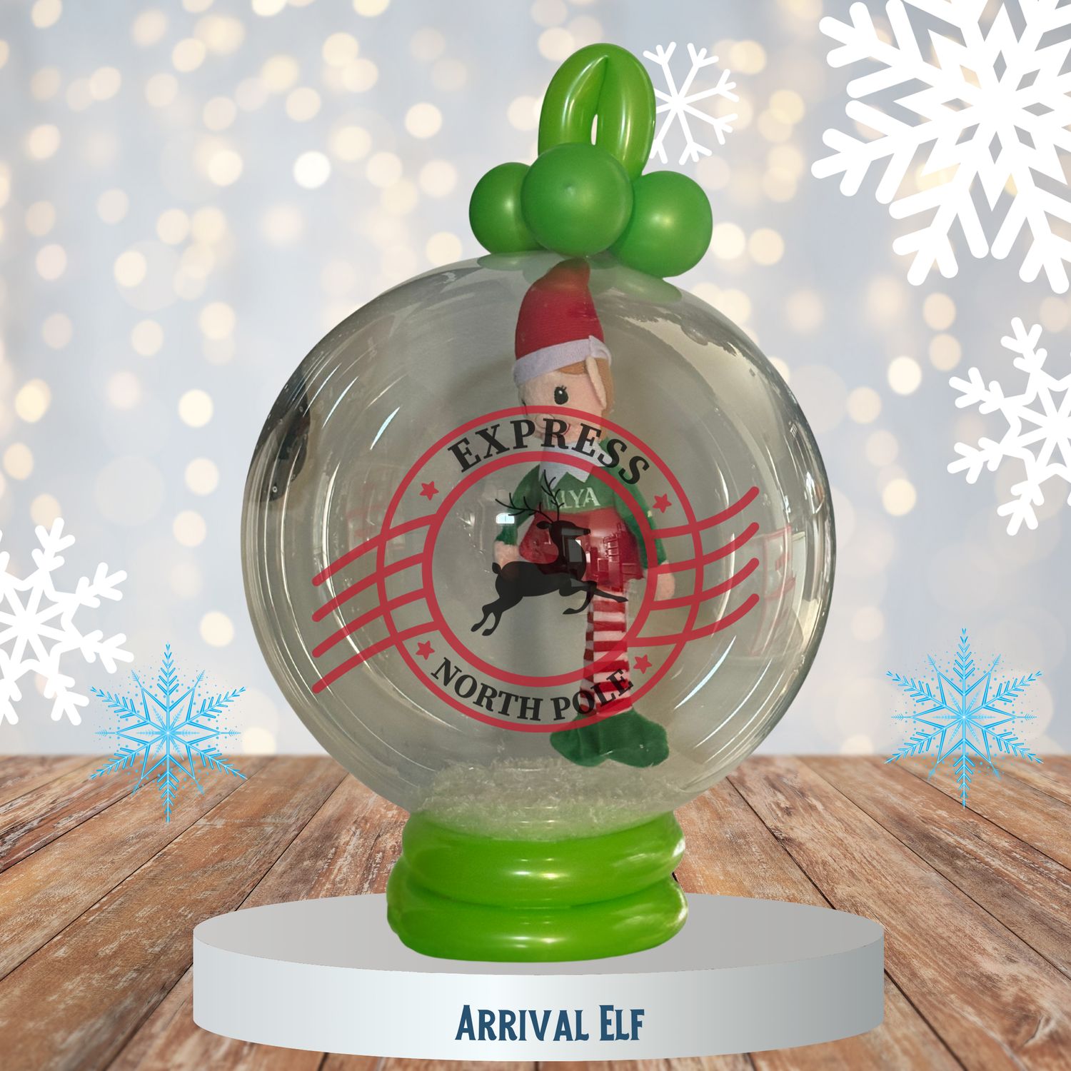 Arrival Elf Balloon Gifts