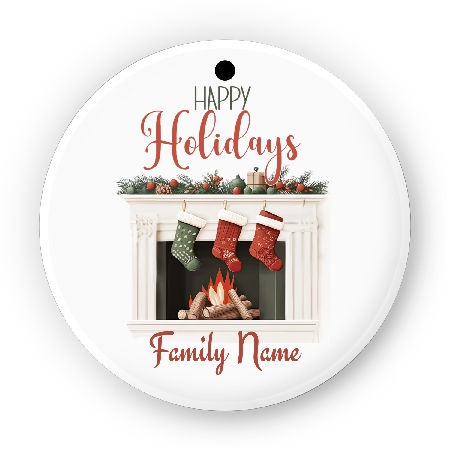 Christmas Monogram Ornaments