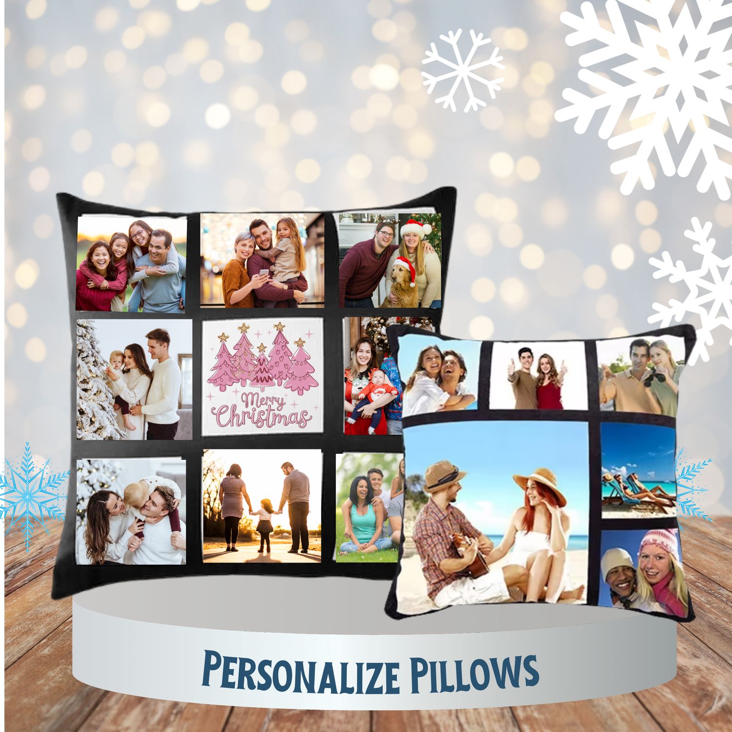 Customized Christmas Pillow Covers