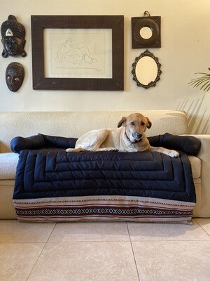 Quilted Couch Protector-Black (Waterproof)