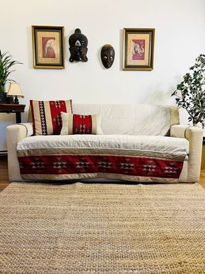 Light Beige Couch Protector and Cushion Set-Waterproof