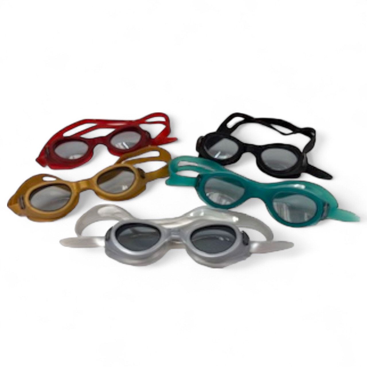 Classic Swimming Goggles fully adjustable to fit all ages