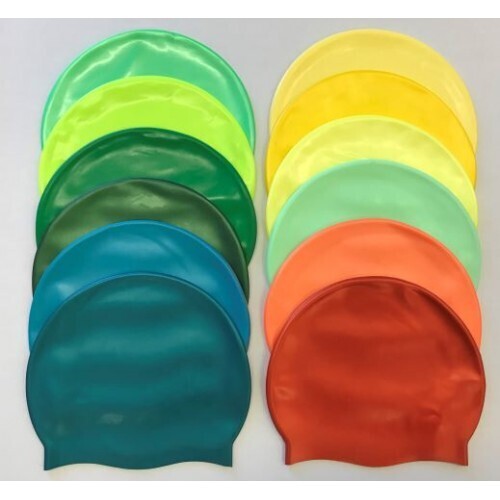 Premium 55 gram Silicon swimming Cap