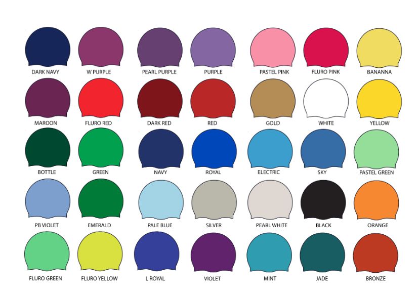 Silicone caps made to order, in all sizes, types and PMS colours