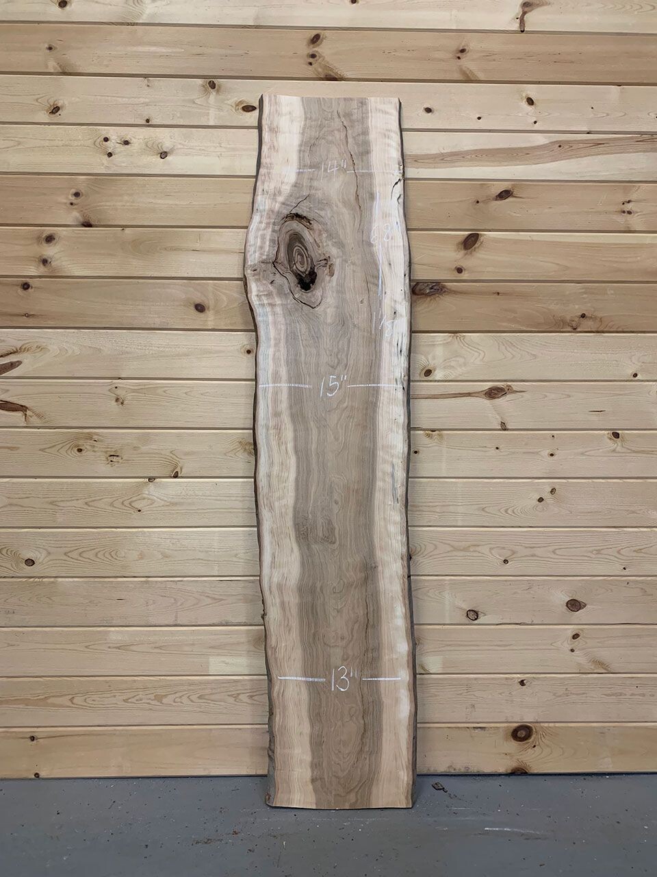 Soft Maple Live Edge Slab