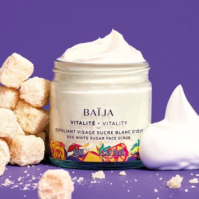 Exfoliant Visage Blanc d'oeuf & sucre