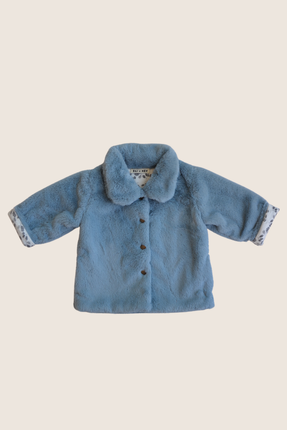 Baby/ kinderjas imitatiebont 6-9maanden