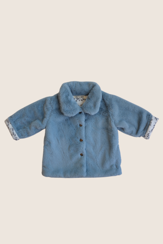 Baby/ kinderjas imitatiebont 6-9maanden