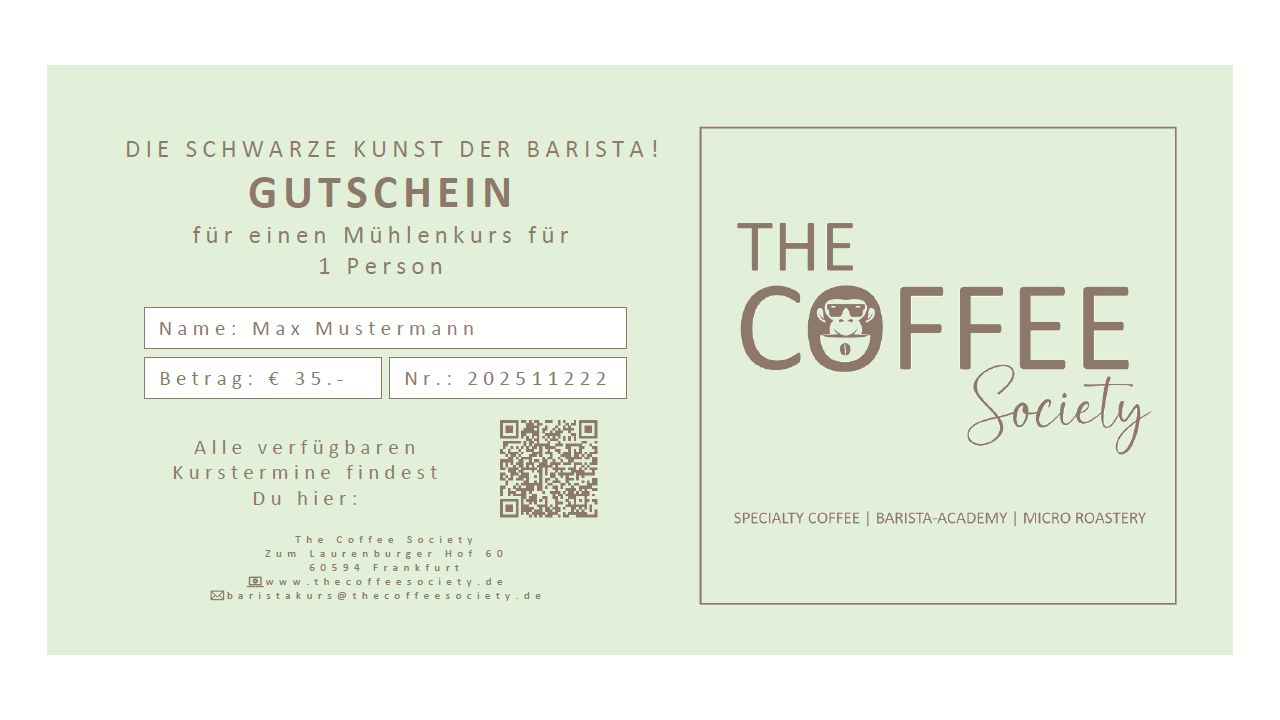 Gutschein Mühlenkurs Gutschein Mühlenkurs