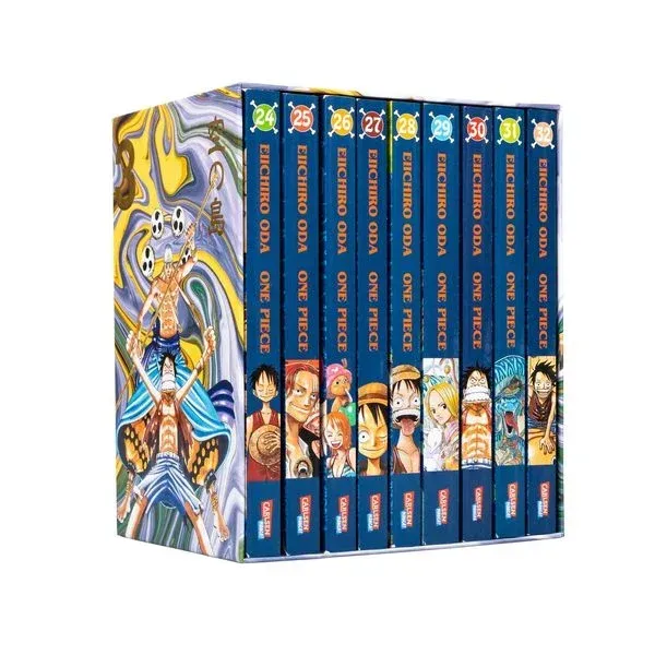 One Piece Schuber mit den Bänden 24-32 - Story Arc: Skypja