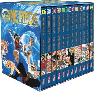 One Piece Schuber mit den Bänden 1-12 - Story Arc East Blue