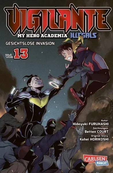Vigilante - My Hero Academia - Illegals - Vol. 13 Gesichtslose Invasion