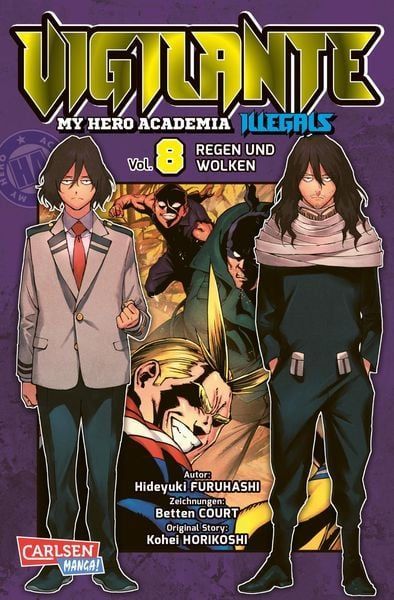 Vigilante - My Hero Academia - Illegals Vol. 8 - Regen und Wolken