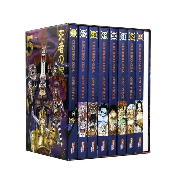 One Piece Schuber mit den Bänden 46-53 - Story Arc: Thriller Bark