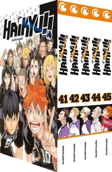 Haikyu!! Schuber mit den Bänden 41-45 Haikyu!! Schuber mit den Bänden 41-45
