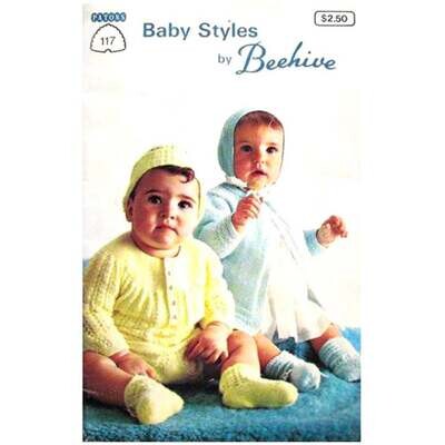 Patons 117 Baby Styles by Beehive Book, Knit and Crochet
