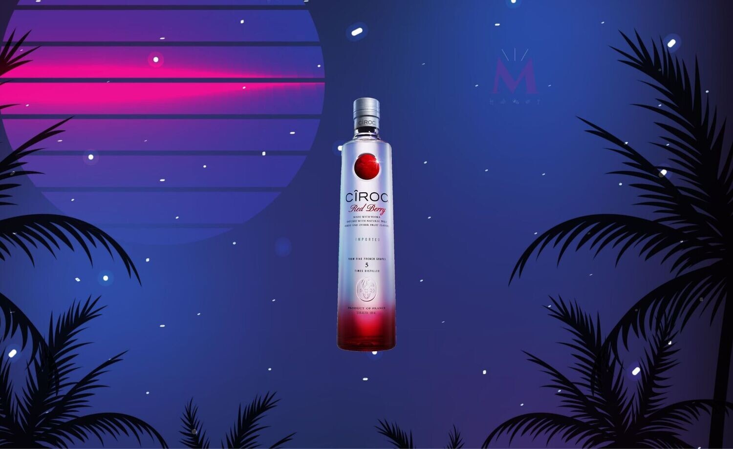 Vodka Ciroc Red Berry 70cl ?